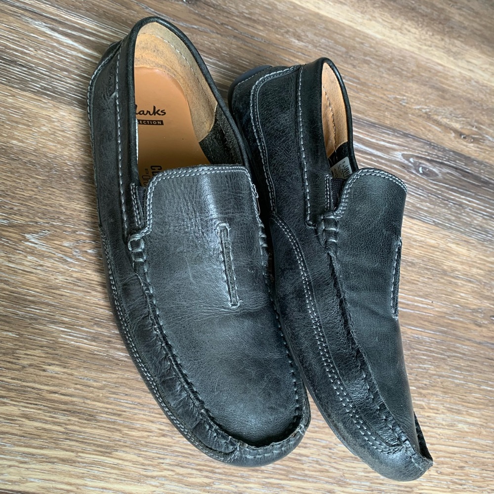 Clarks Ashmont Race loafer in black